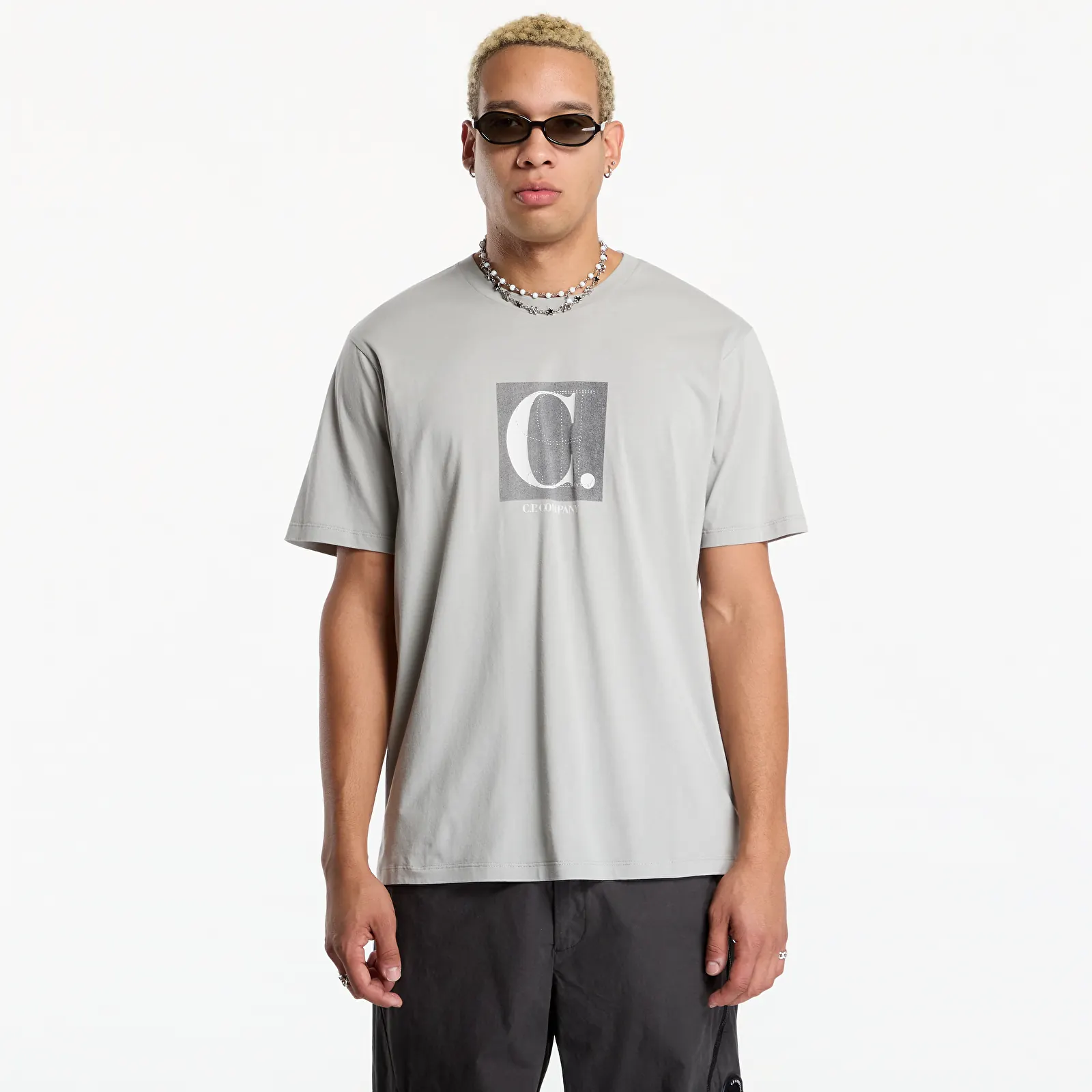 T-shirts C.P. Company Short Sleeve T-Shirt Flint Grey