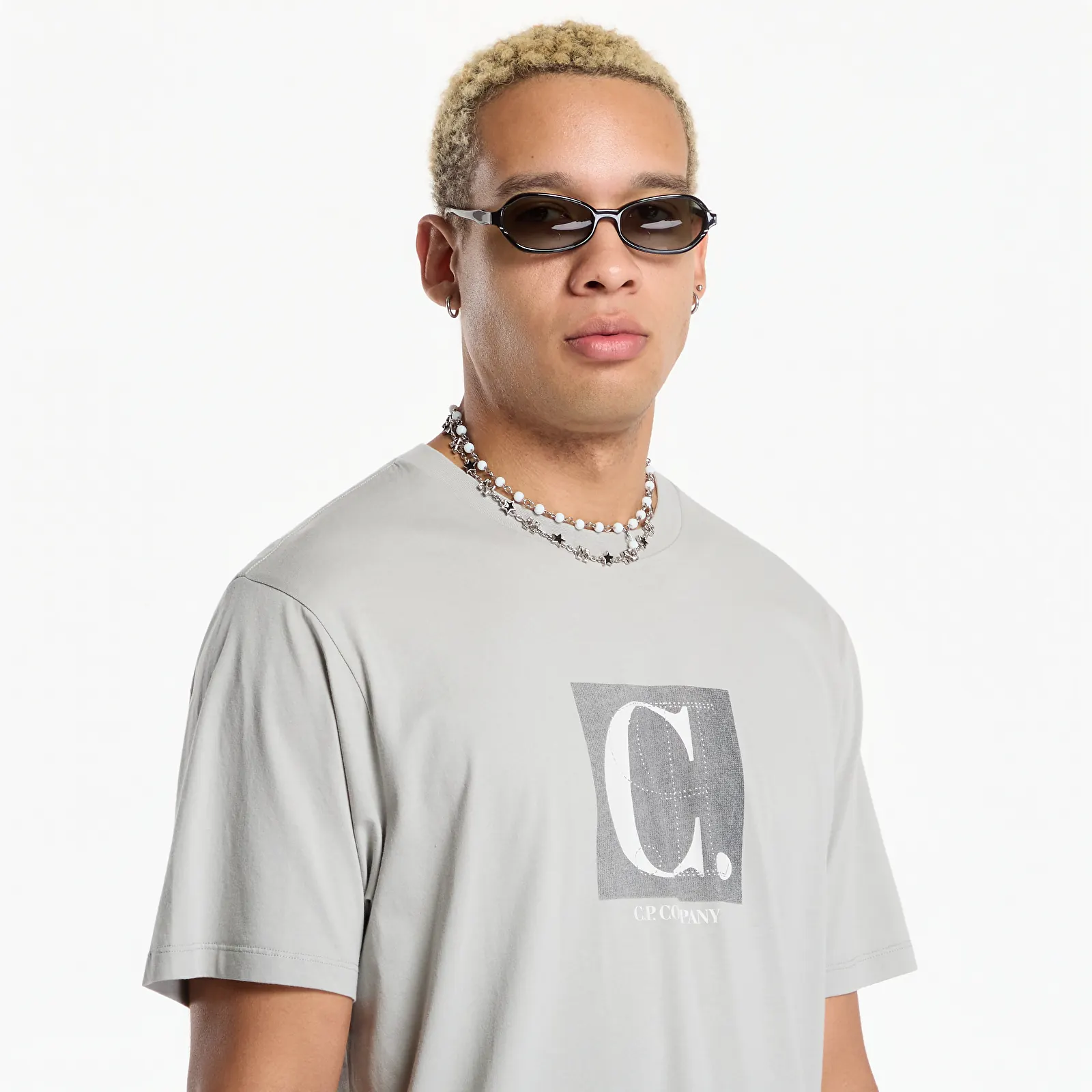 T-shirts C.P. Company Short Sleeve T-Shirt Flint Grey