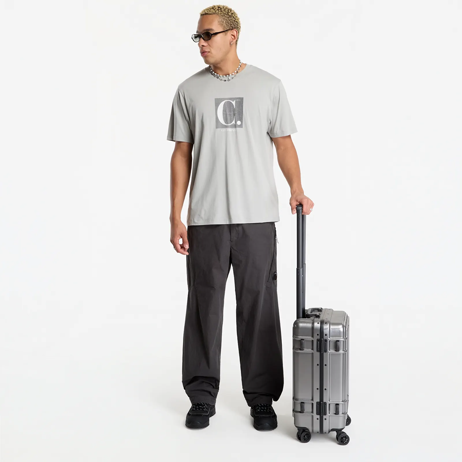 T-shirts C.P. Company Short Sleeve T-Shirt Flint Grey