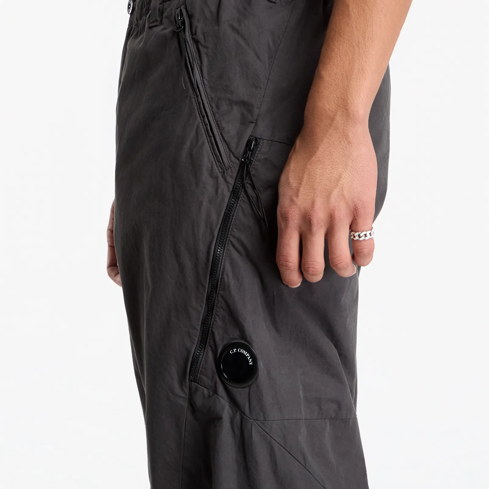 Брюки C.P. Company Micro Reps No Side Seams Pants Black