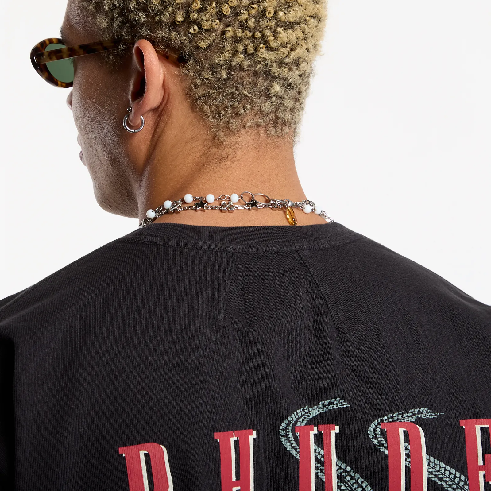 T-shirts Rhude The Desert Decides Tee Vintage Black/ Red/ Multi