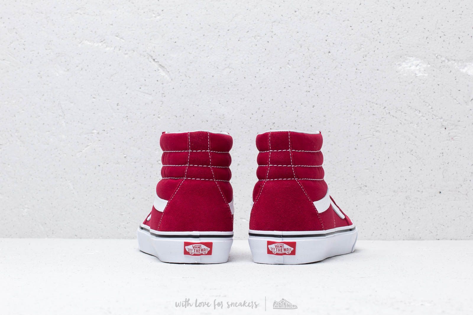 Sk8 hi deals rumba red