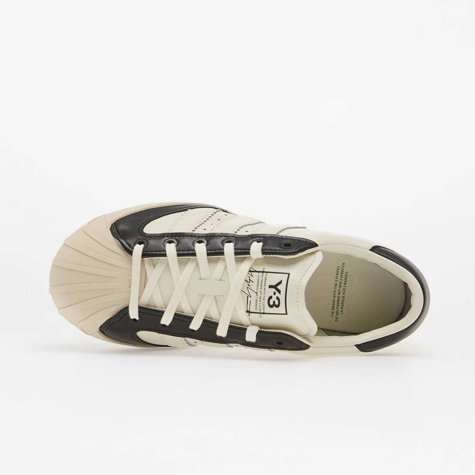 Men's shoes Y-3 Superstar 3G Off White/ Black/ Alumina