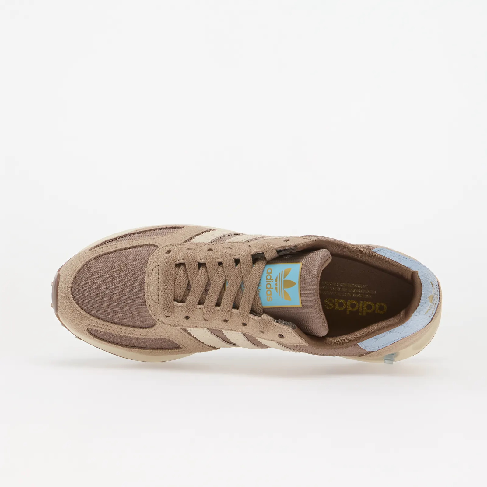 Chaussures et baskets femme adidas LA Trainer OG Chalky Brown/ Cream White/ Clear Sky