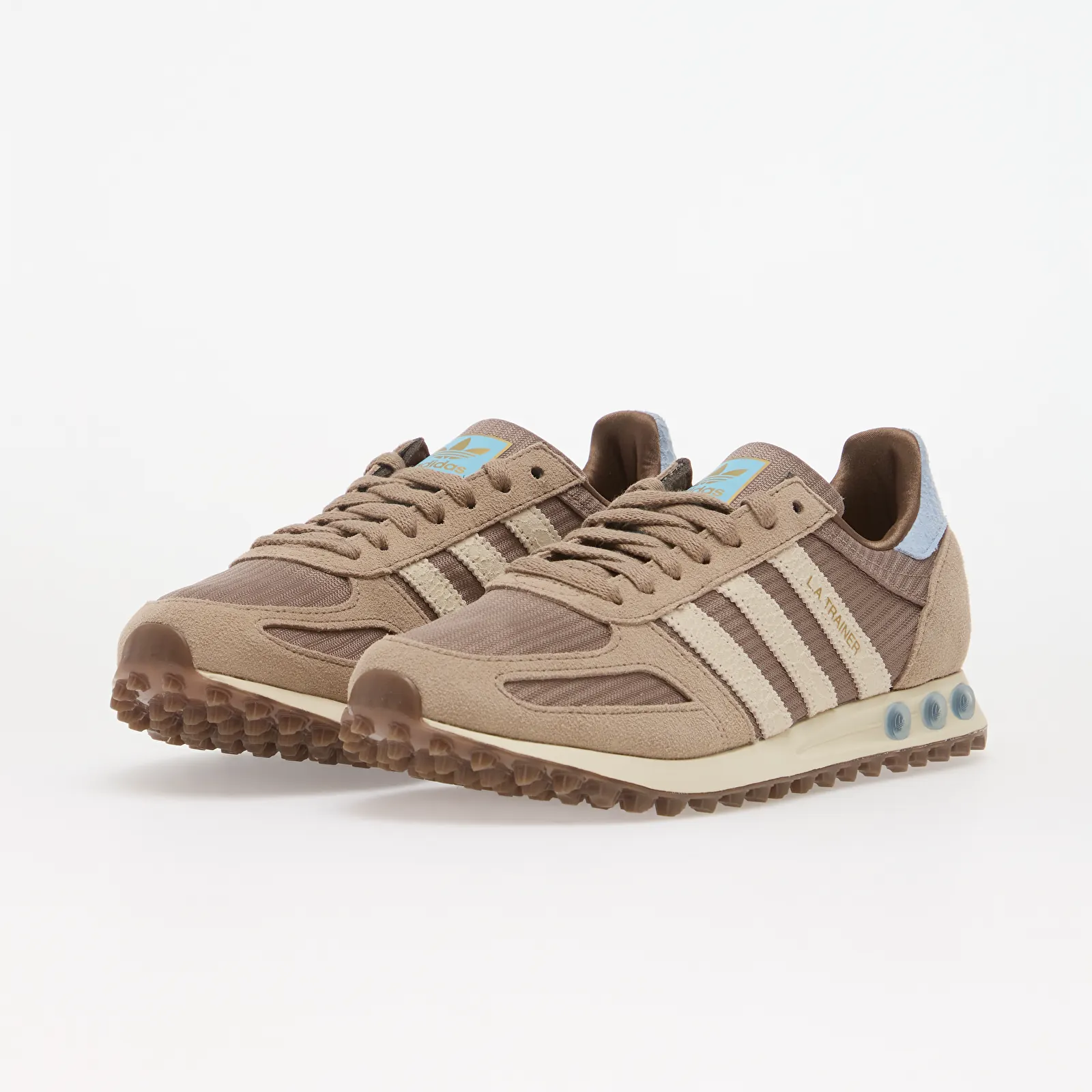 Chaussures et baskets femme adidas LA Trainer OG Chalky Brown/ Cream White/ Clear Sky