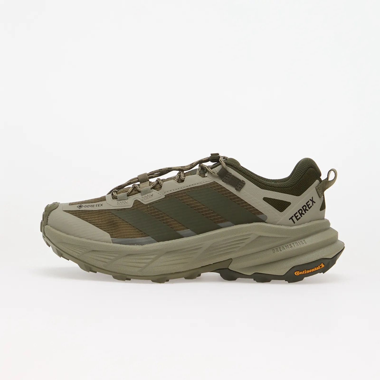 Men's shoes adidas Terrex Freehiker SL GORE-TEX Hiking Olive Strata/ Night Cargo/ Silver Pebble