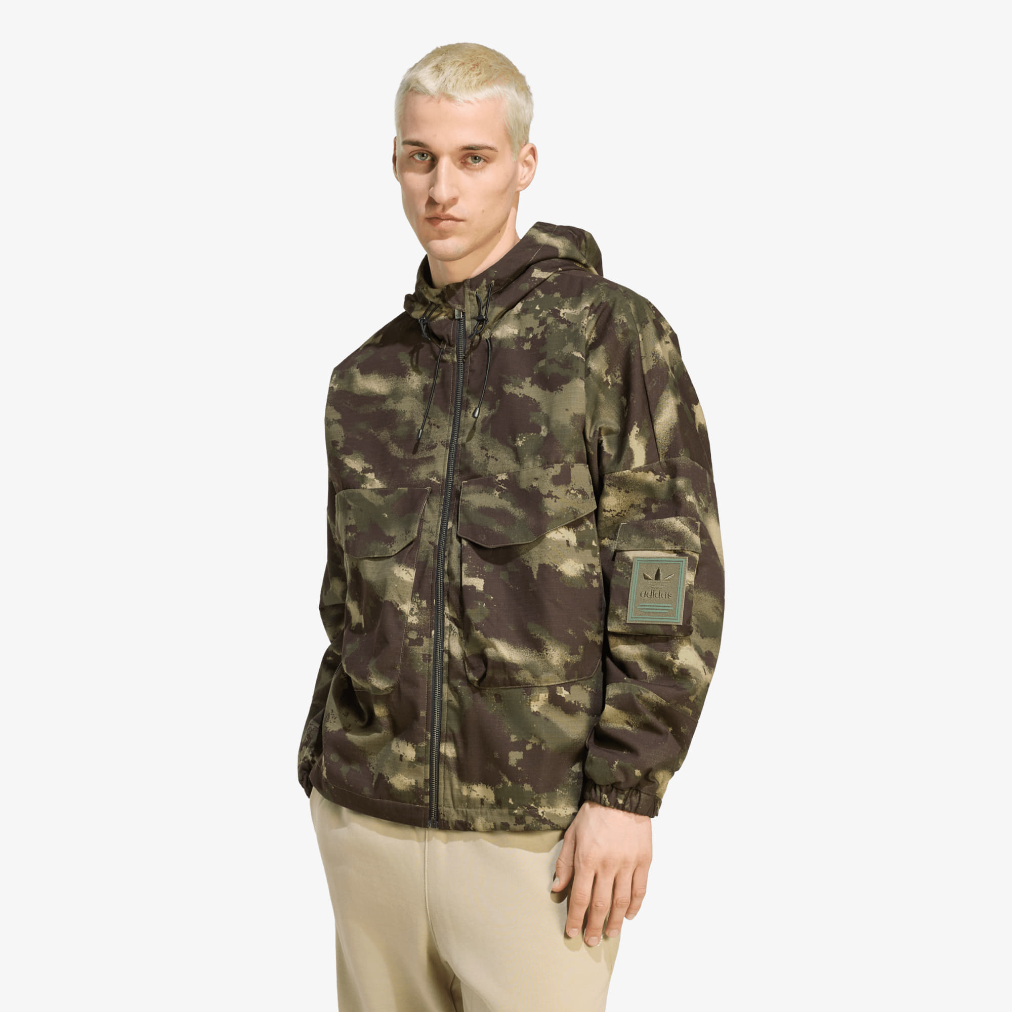 Яке adidas Camo Jkt Olive Strata M