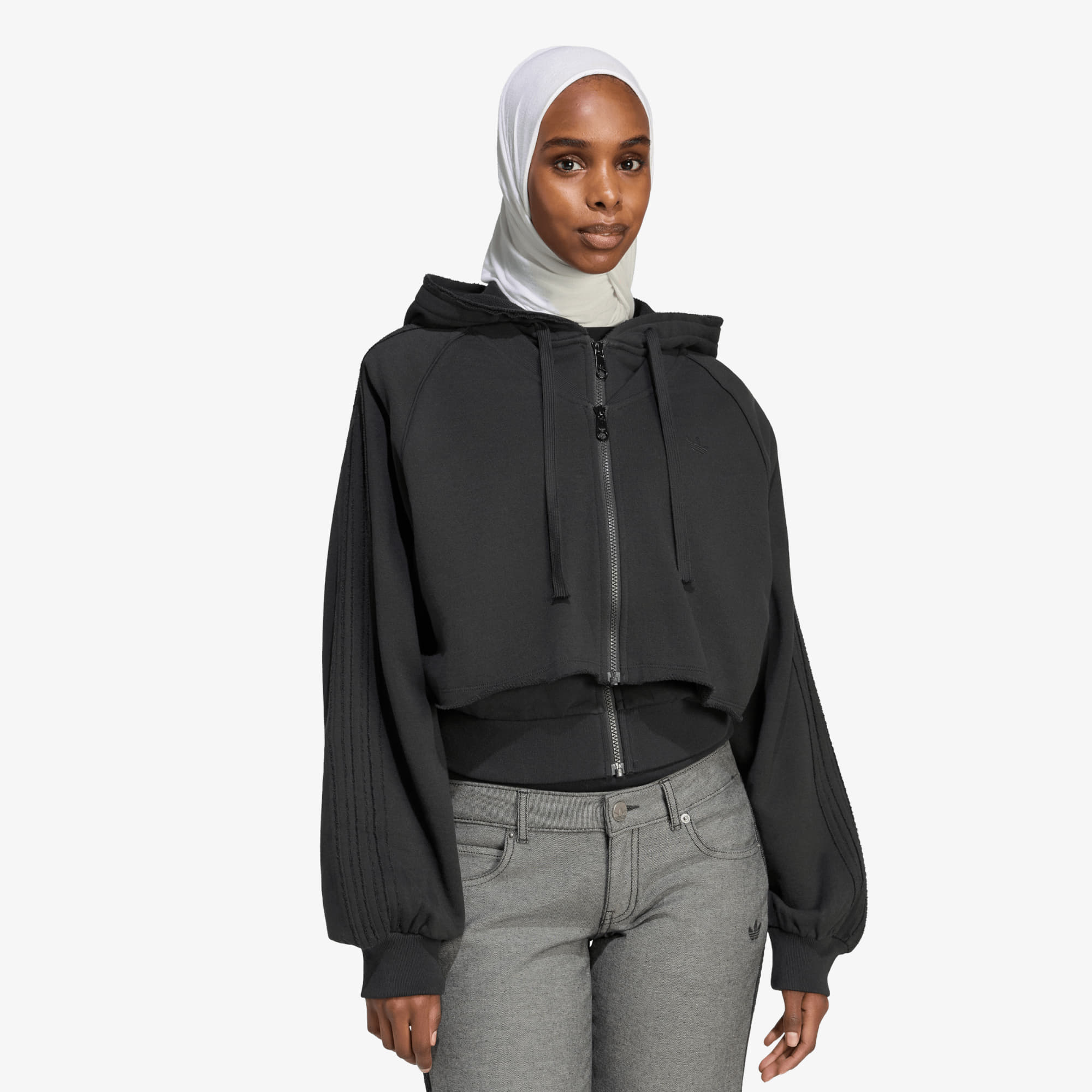 Яке adidas SST Double Front Hoody Black XL