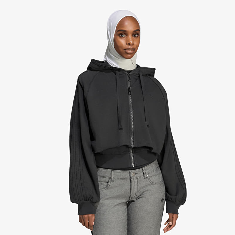 Jacke adidas SST Double Front Hoody Black