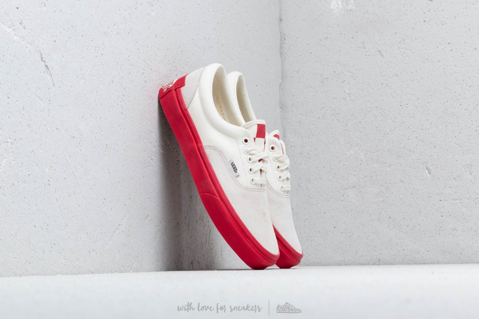 Zapatillas Hombre Vans x Purlicue Era "Year Of The Pig" Marshmallow/ Rage Red
