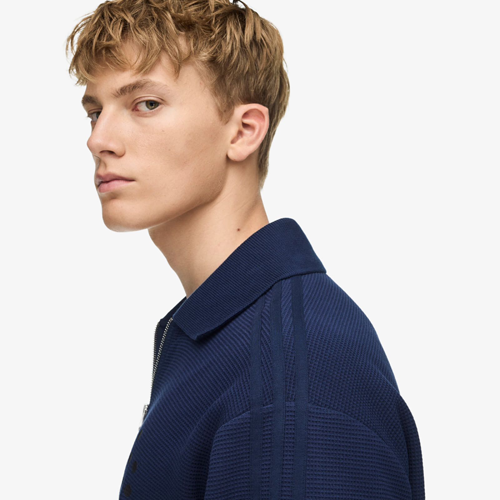 T-Shirts adidas Song For The Mute ADI008 Long Sleeve Polo Night Indigo