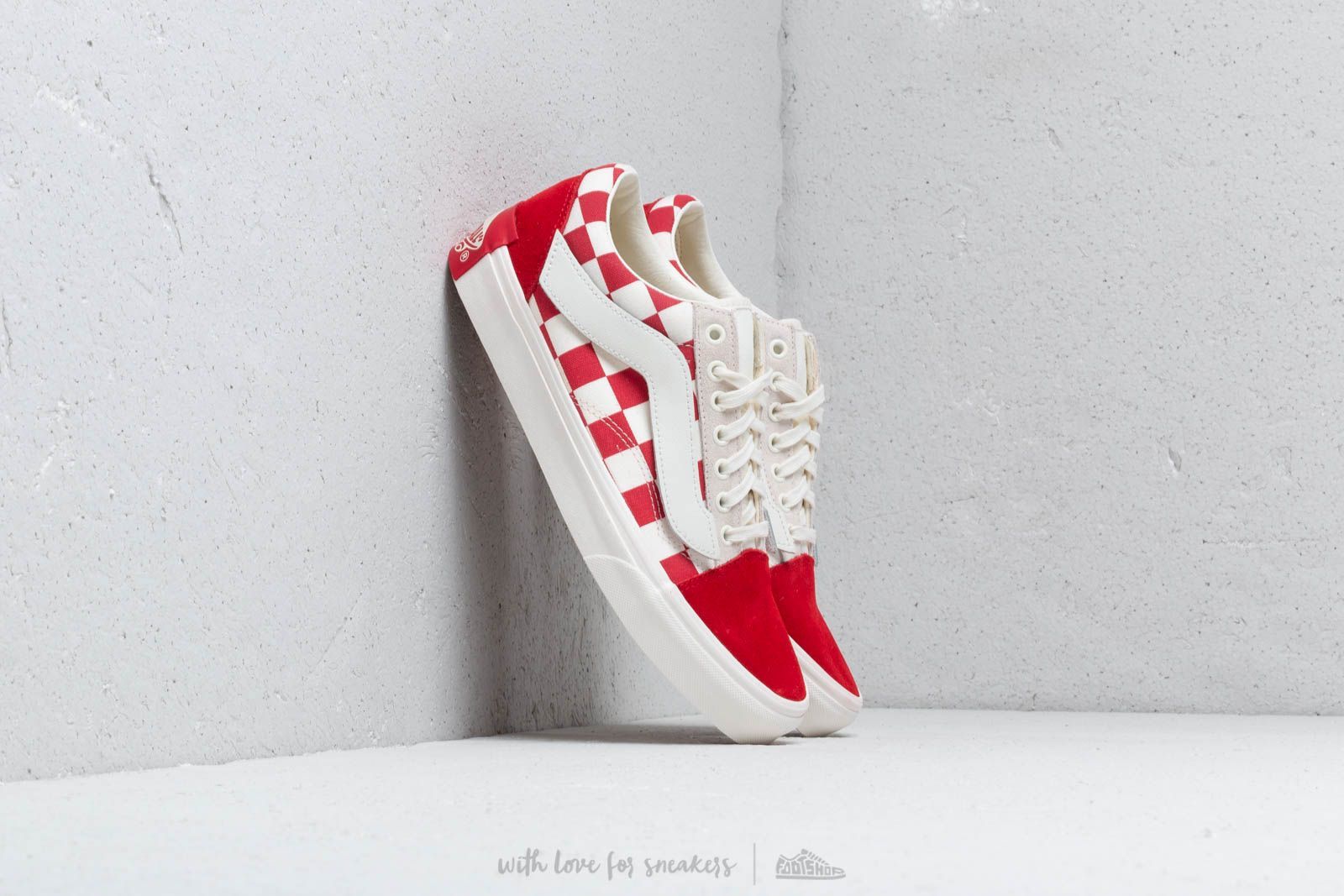 Men's shoes Vans x Purlicue Old Skool "Year Of The Pig" Rage Red/ Marshmallow