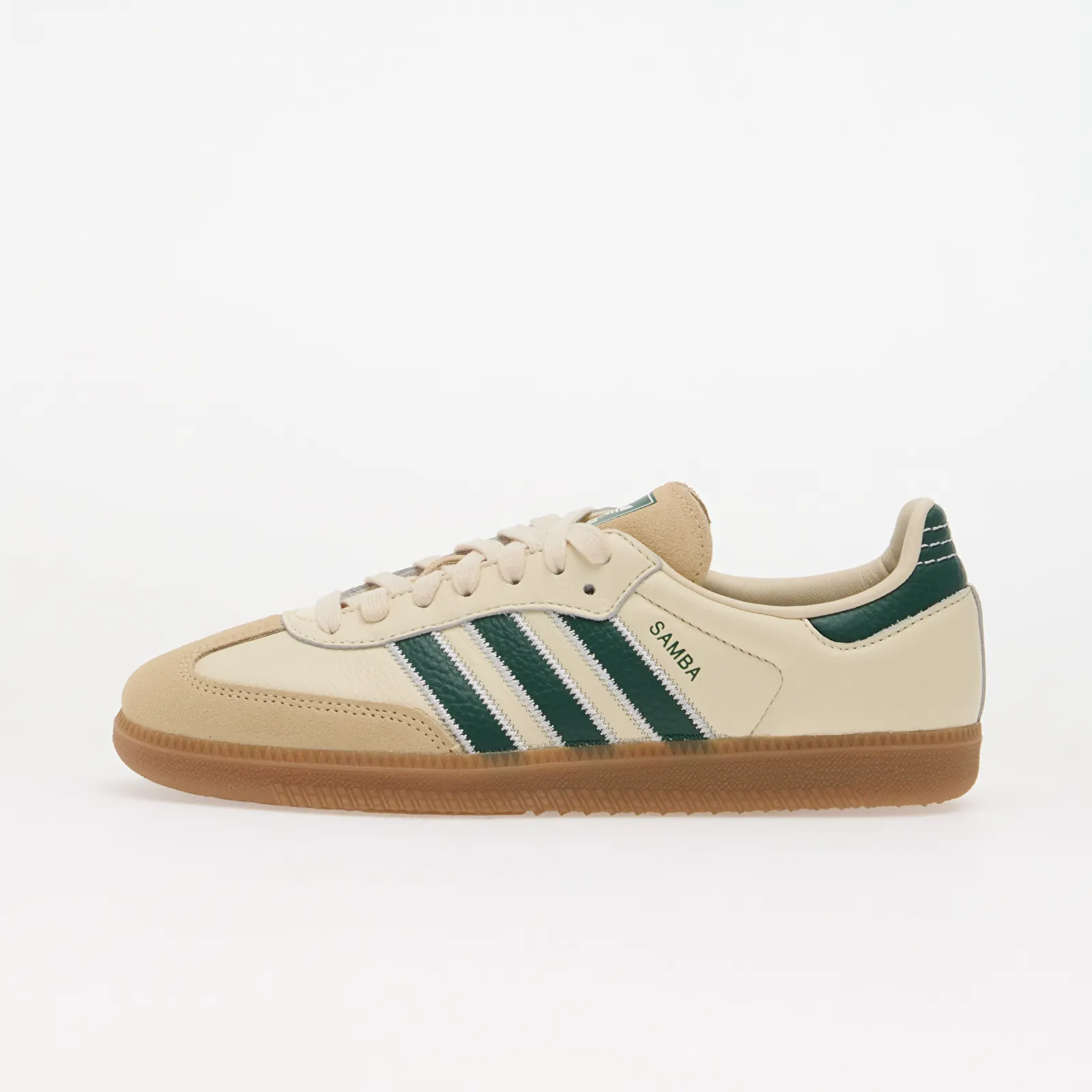 Tenisky adidas Samba OG Cream White/ Collegiate Green/ Gum