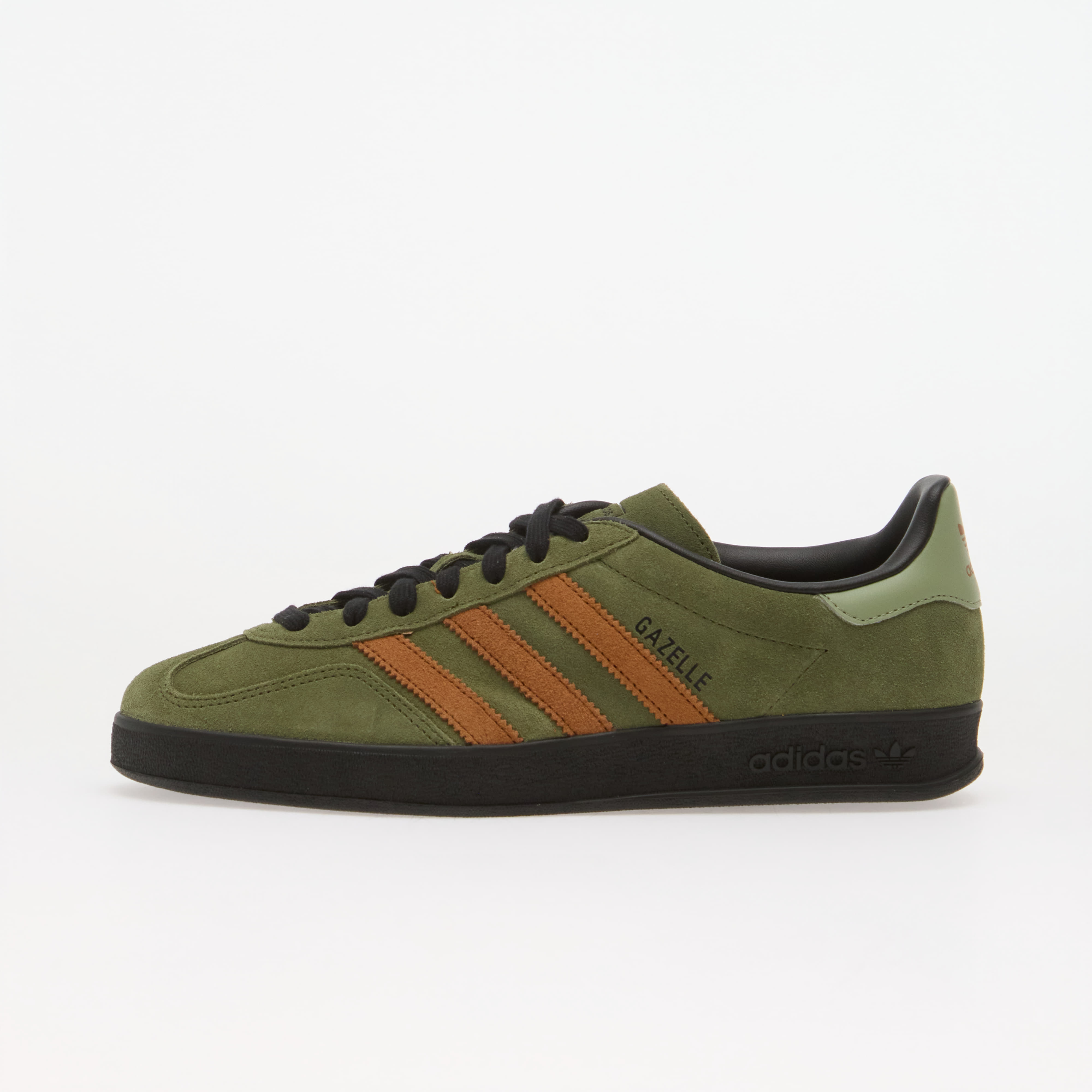 Tenisky adidas Gazelle Indoor Wild Pine/ Dusky Bronze/ Core Black EUR 46