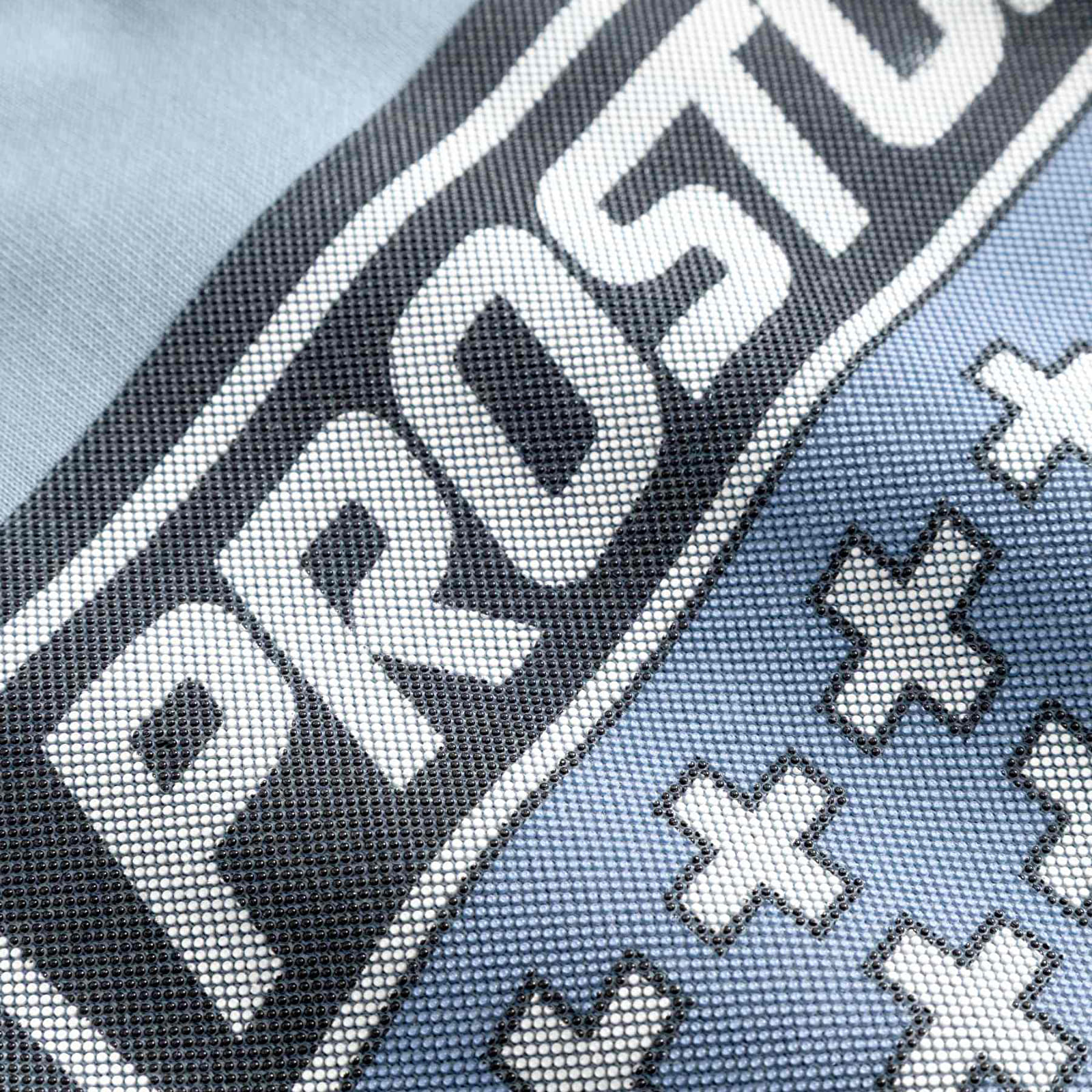 Hanorace pentru bărbați Prosto Hoodie Infine Denim Blue