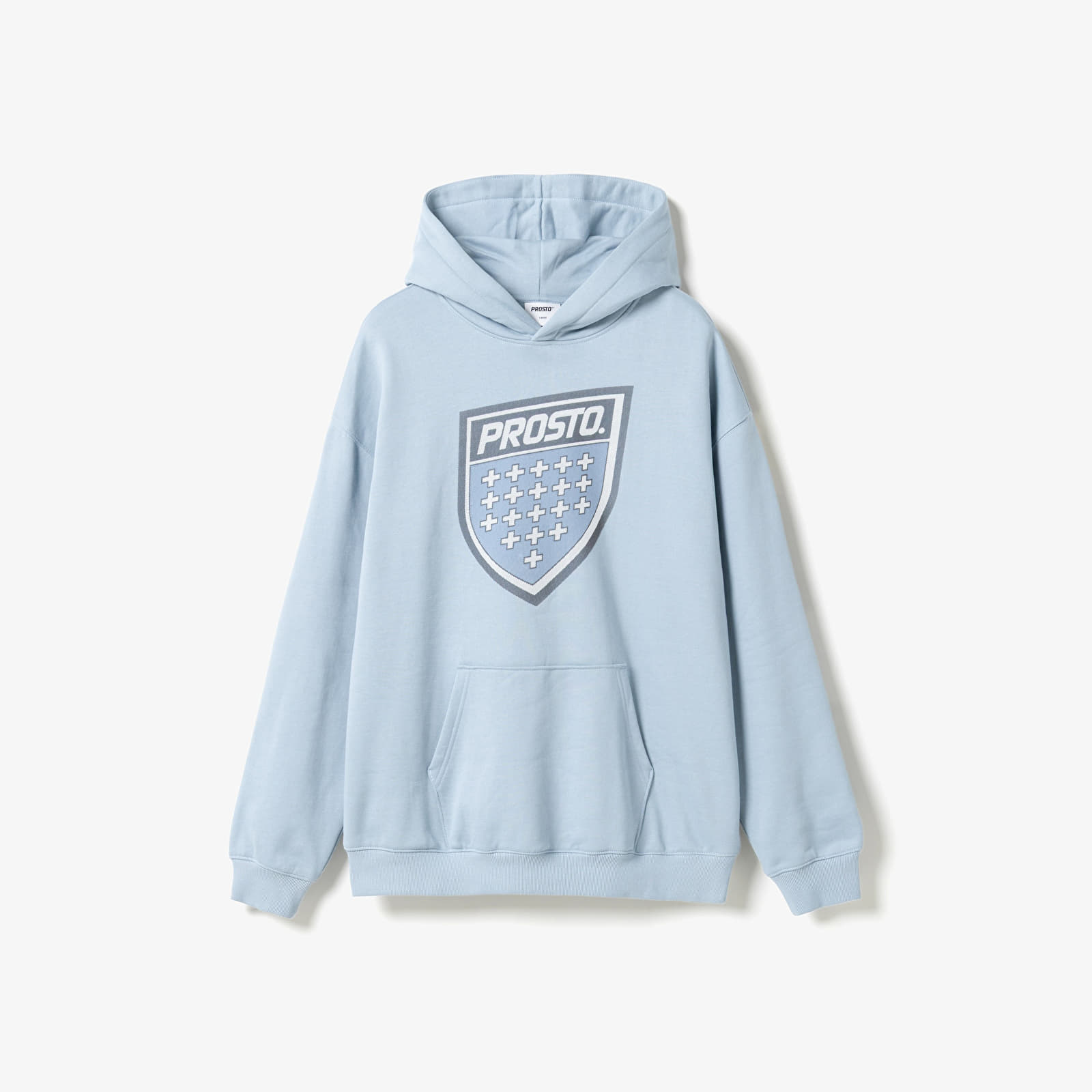 Hanorace pentru bărbați Prosto Hoodie Infine Denim Blue