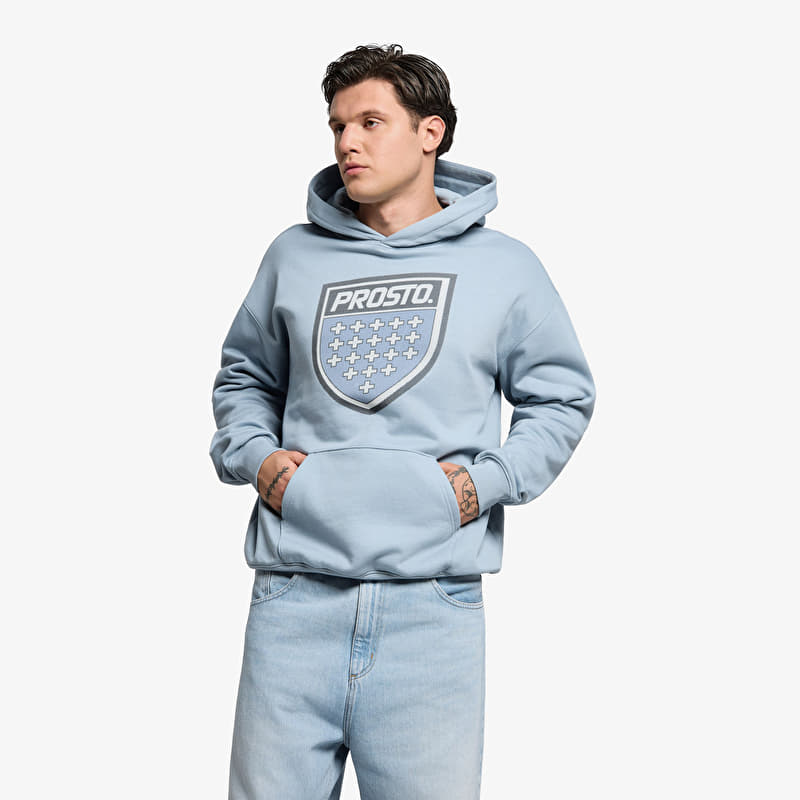 Sweatshirt Prosto Hoodie Infine Denim Blue