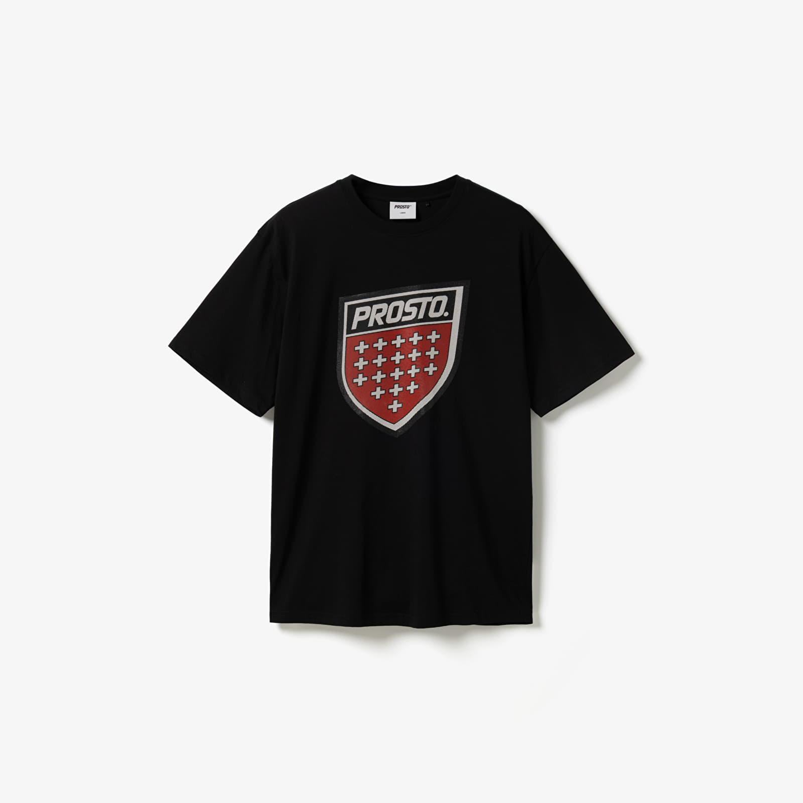 Tricouri bărbați Prosto T-shirt Infine Black