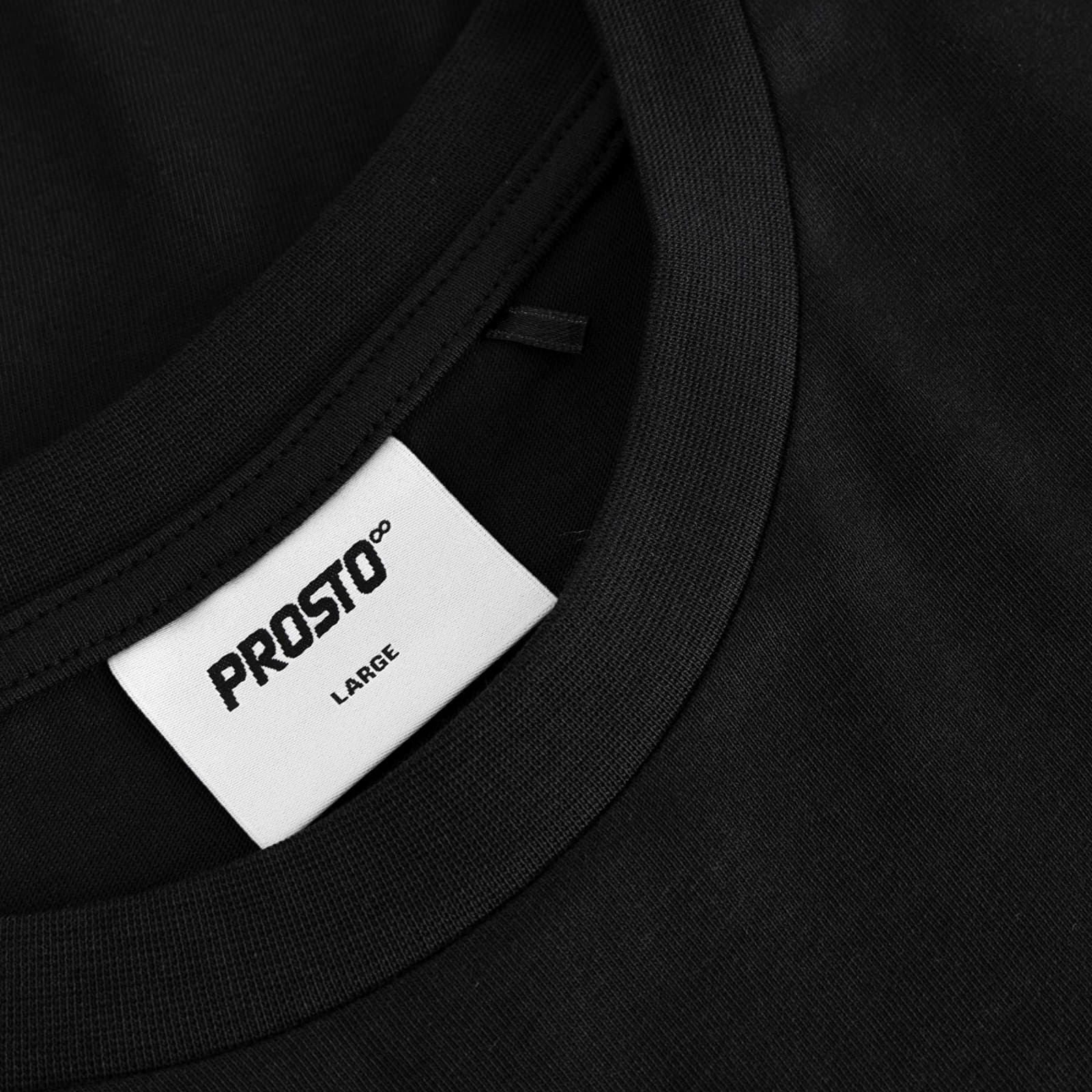 Majice T-shirt Prosto T-shirt Crack Box Logo Black