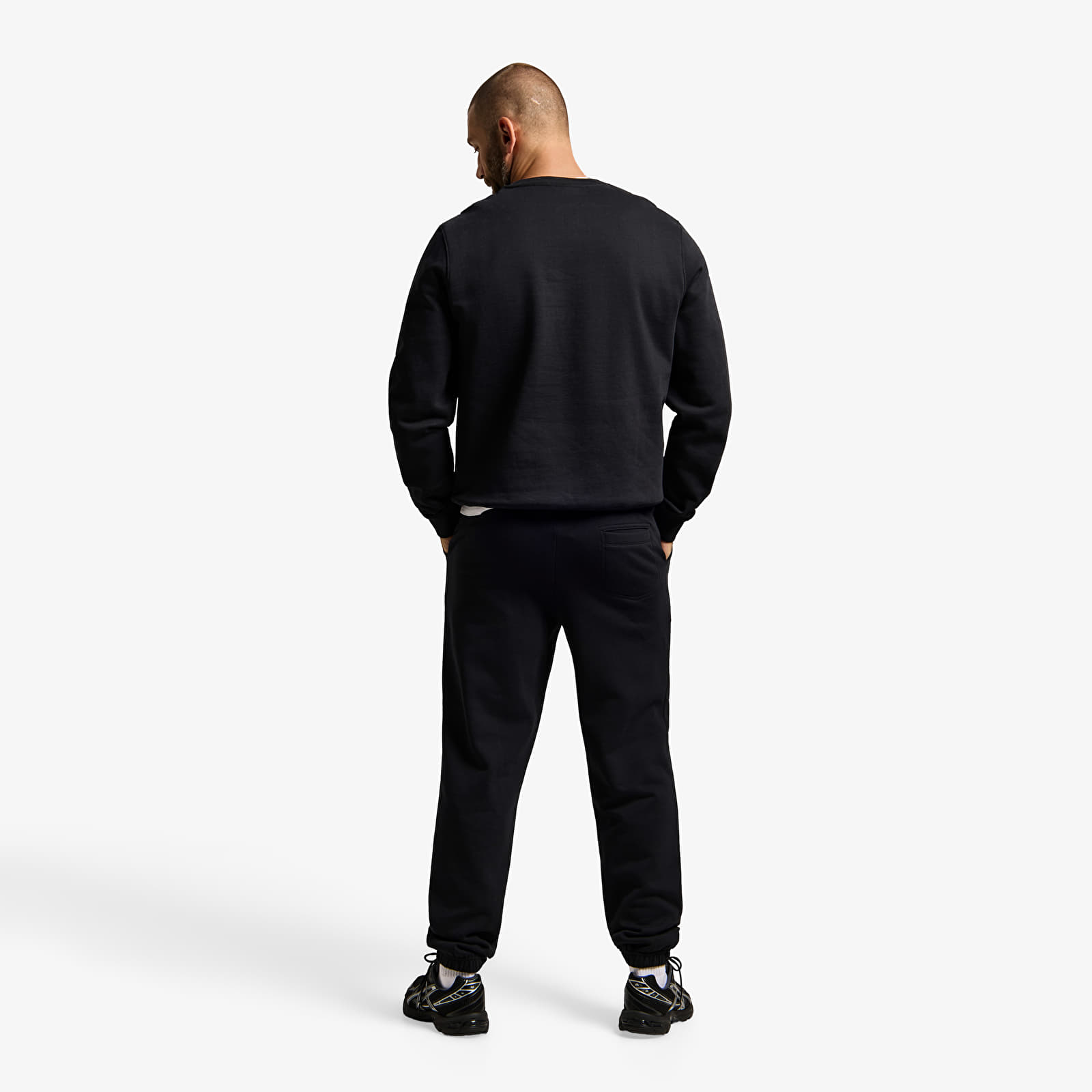 Hanorace pentru bărbați Prosto Crewneck Infine Black