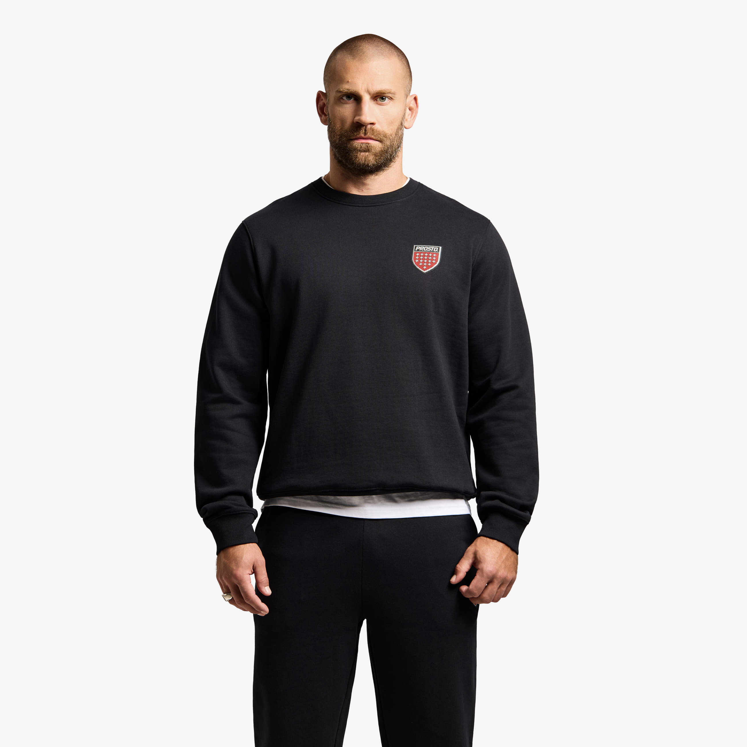 Sweatshirt Prosto Crewneck Infine Black M