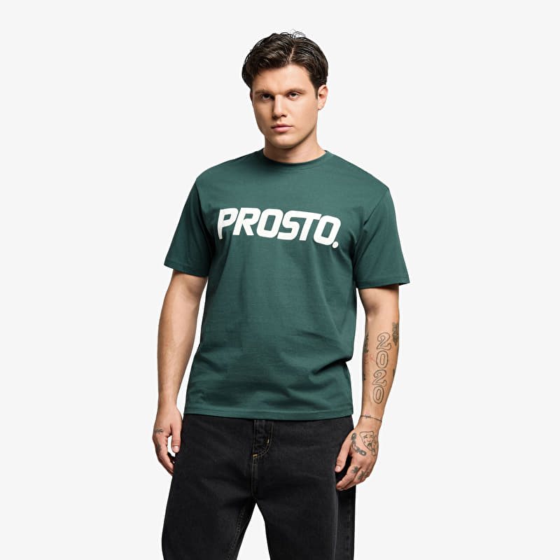 T-shirt Prosto T-shirt Biglog Bottle Green