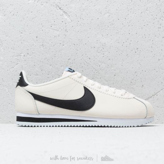Women s shoes Nike Wmns Classic Cortez Leather Pale Ivory Black