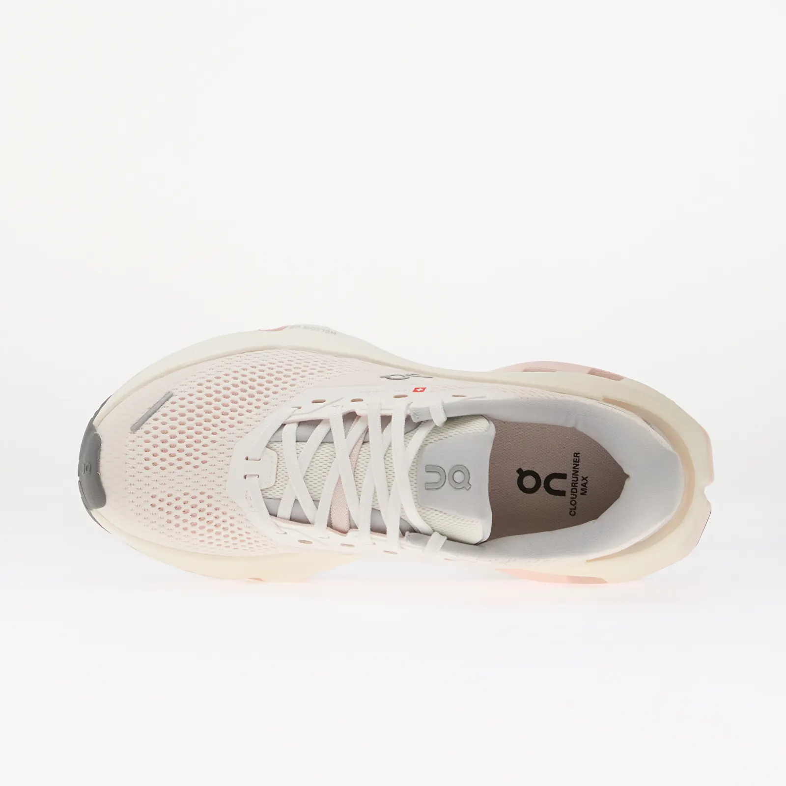 Women's sneakers On Cloudrunner 3 Max White/ Salt