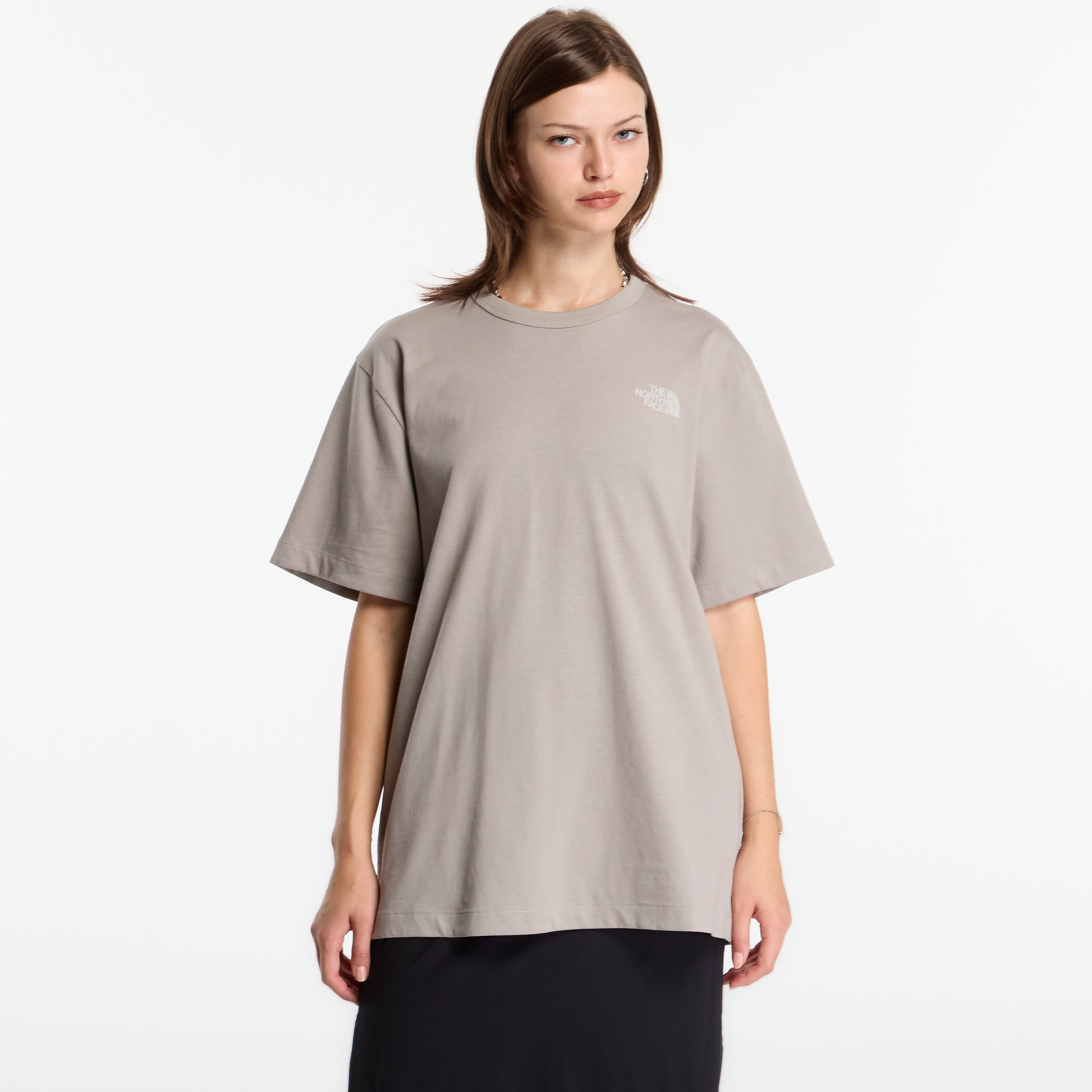T-shirt The North Face NSE Slopes Relaxed SS Tee UNISEX Stone Slab L