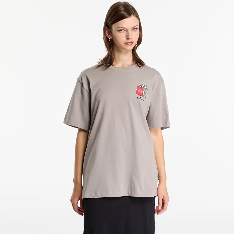 The North Face Gear Up Get Out Relaxed SS Tee UNISEX Stone Slab