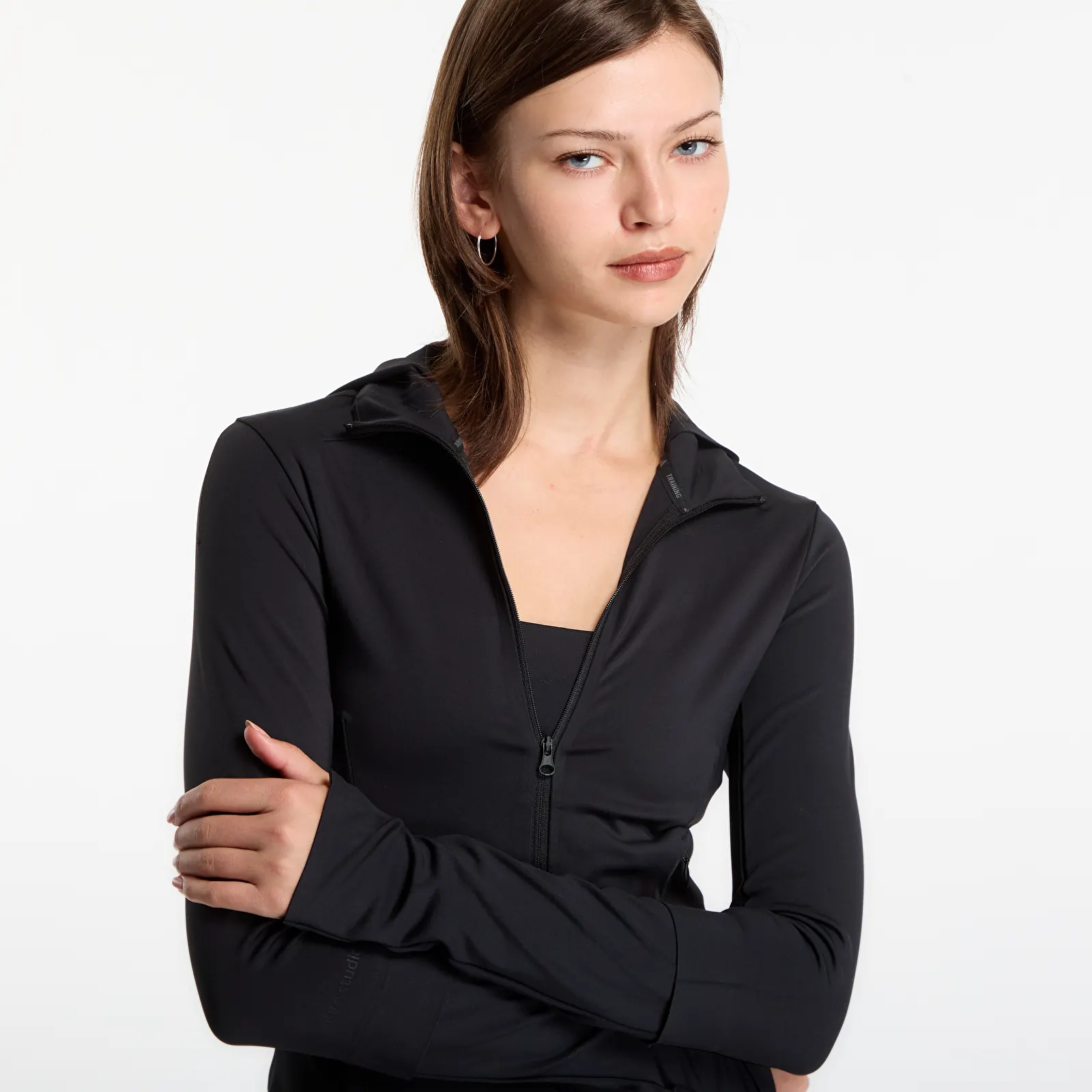 Hanorace adidas x entire studios Training Midlayer Black