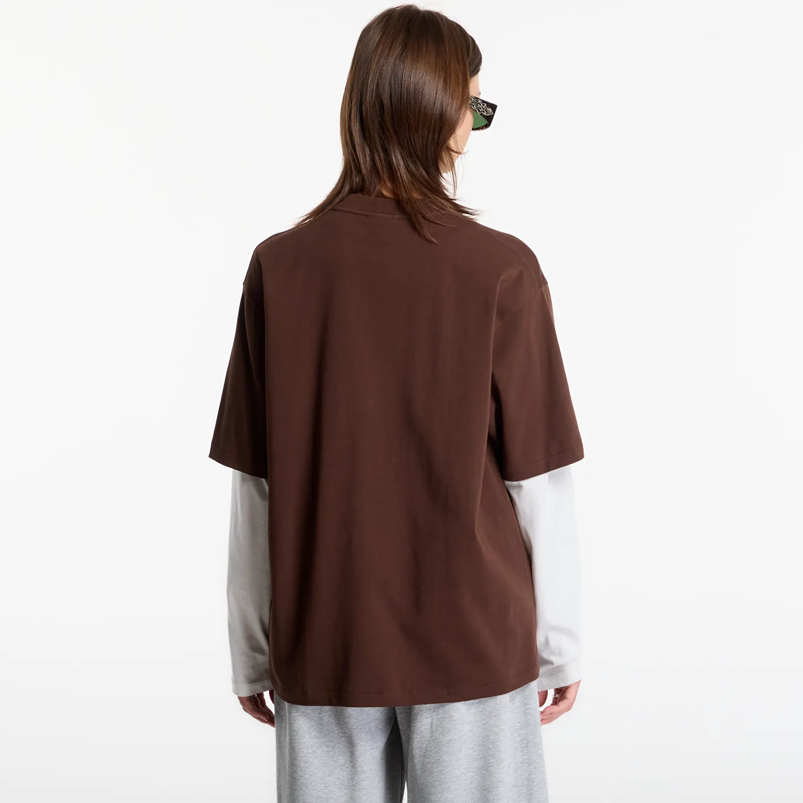 T-shirts A Bathing Ape Bape Sta College Relaxed Fit Tee UNISEX Brown
