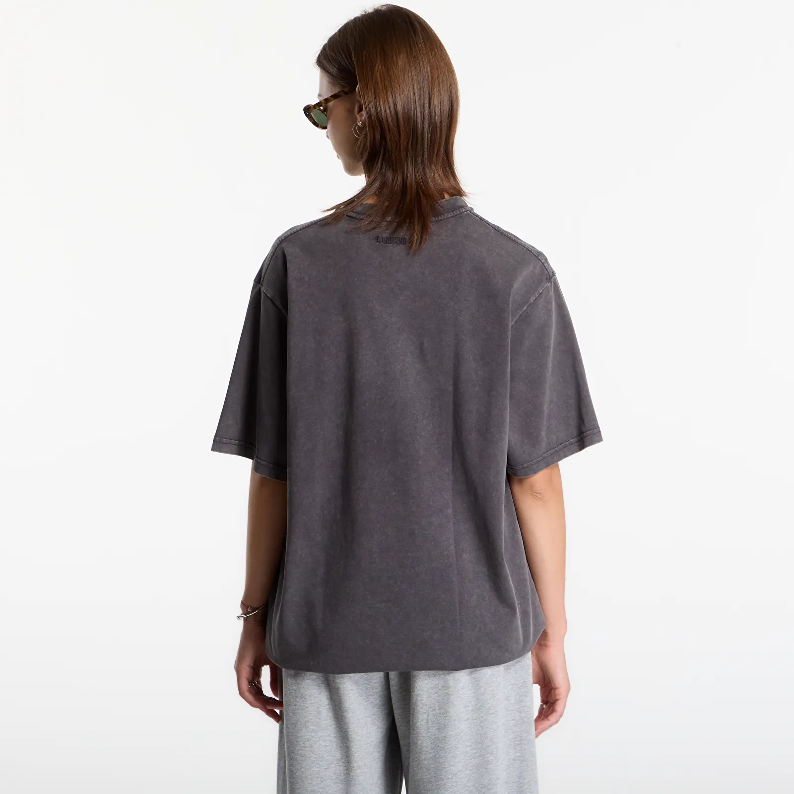T-shirts A Bathing Ape Garment Dyed One Point Relaxed Fit Tee UNISEX Charcoal