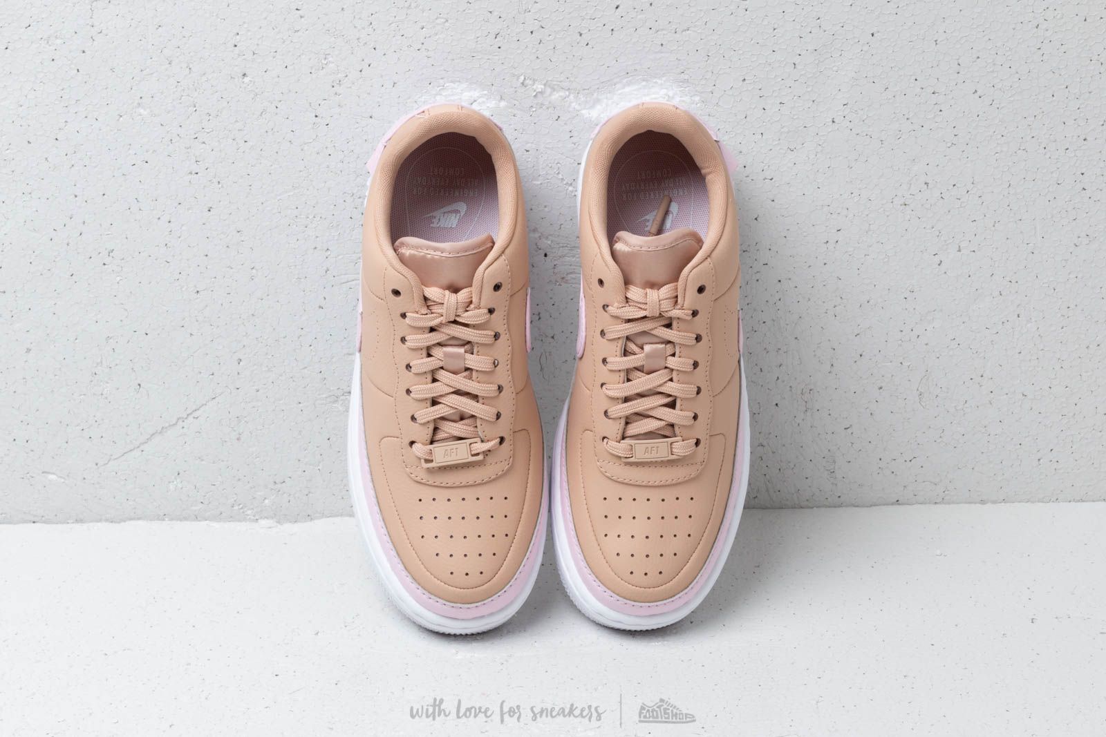 Damen Sneaker und Schuhe Nike W Af1 Jester Xx Bio Beige/ Pink Force-White