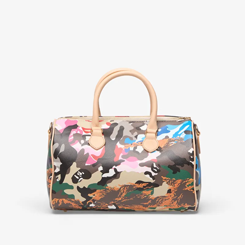 Crossbody bags A Bathing Ape Hybrid Camo Medium Boston Bag Multi