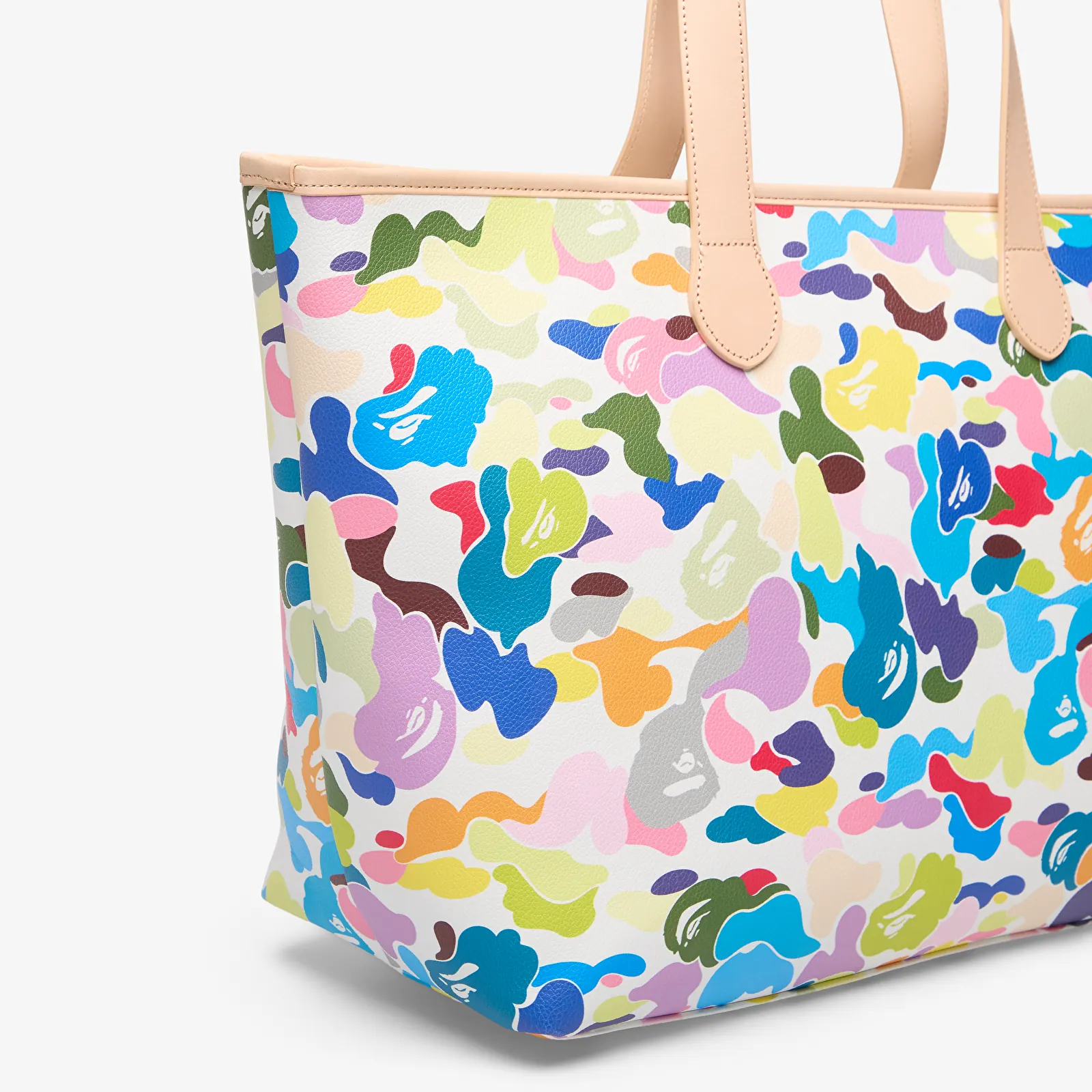 Crossbody táskák A Bathing Ape Multi Camo Tote Bag White