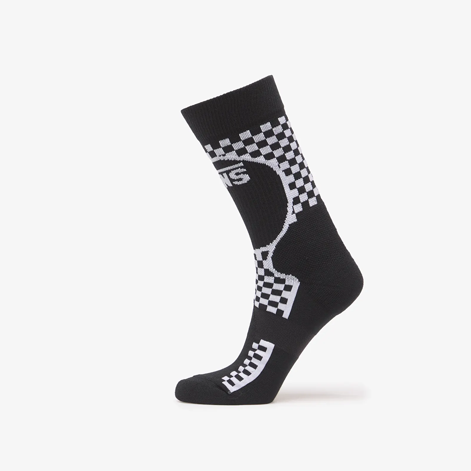 Ponožky Vans A.O.D. Checker Socks Black