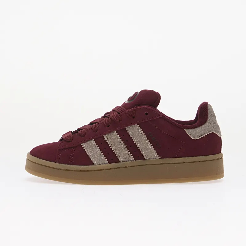 adidas Campus 00s Kids Maroon/ Khaki Three/ Gum