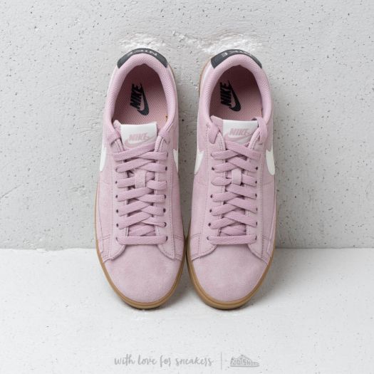 womens nike blazers low suede grey