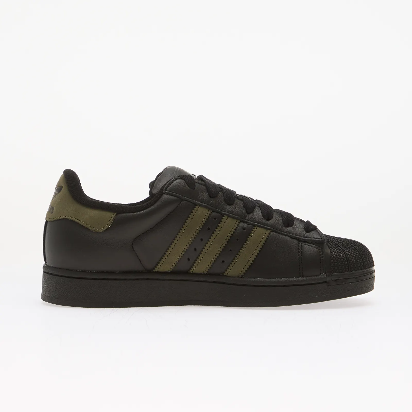 Chaussures et baskets homme adidas Superstar II Core Black/ Olive Strata/ Core Black