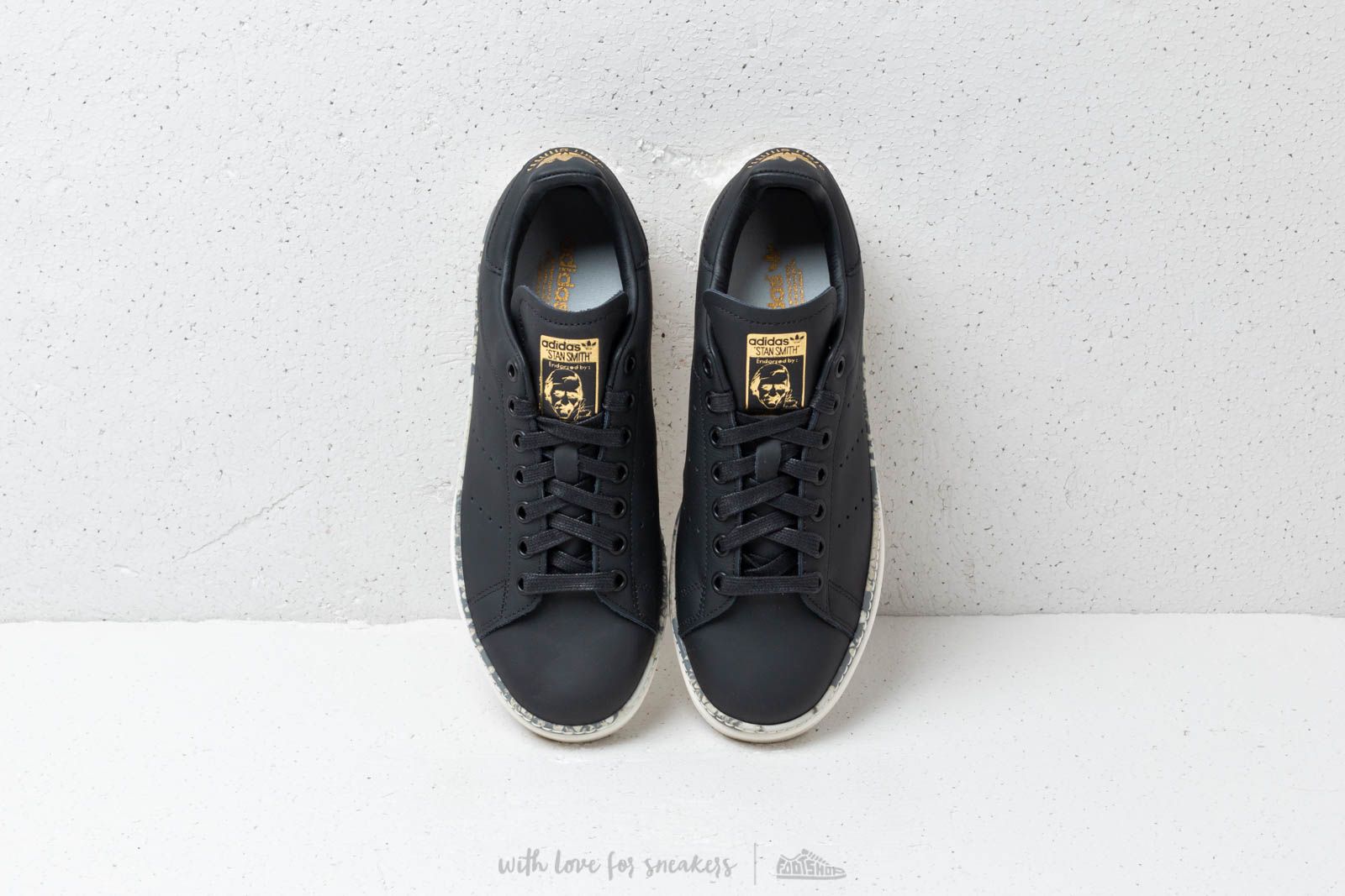 Ženski čevlji adidas Stan Smith New Bold W Core Black/ Off White/ Supcol