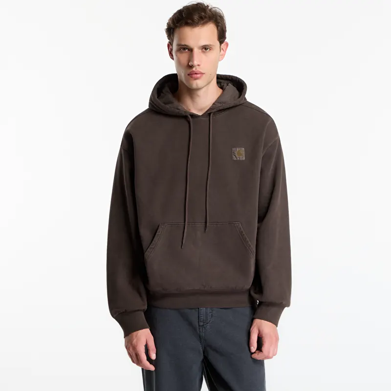 Sweatshirt Carhartt WIP Hooded Vista Sweat UNISEX Tobacco Garment Dyed