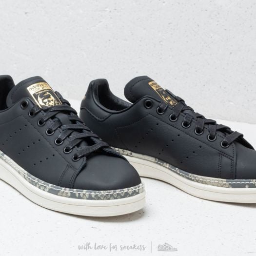 Chaussures et baskets femme adidas Stan Smith New Bold W Core Black Off White Supcol Footshop