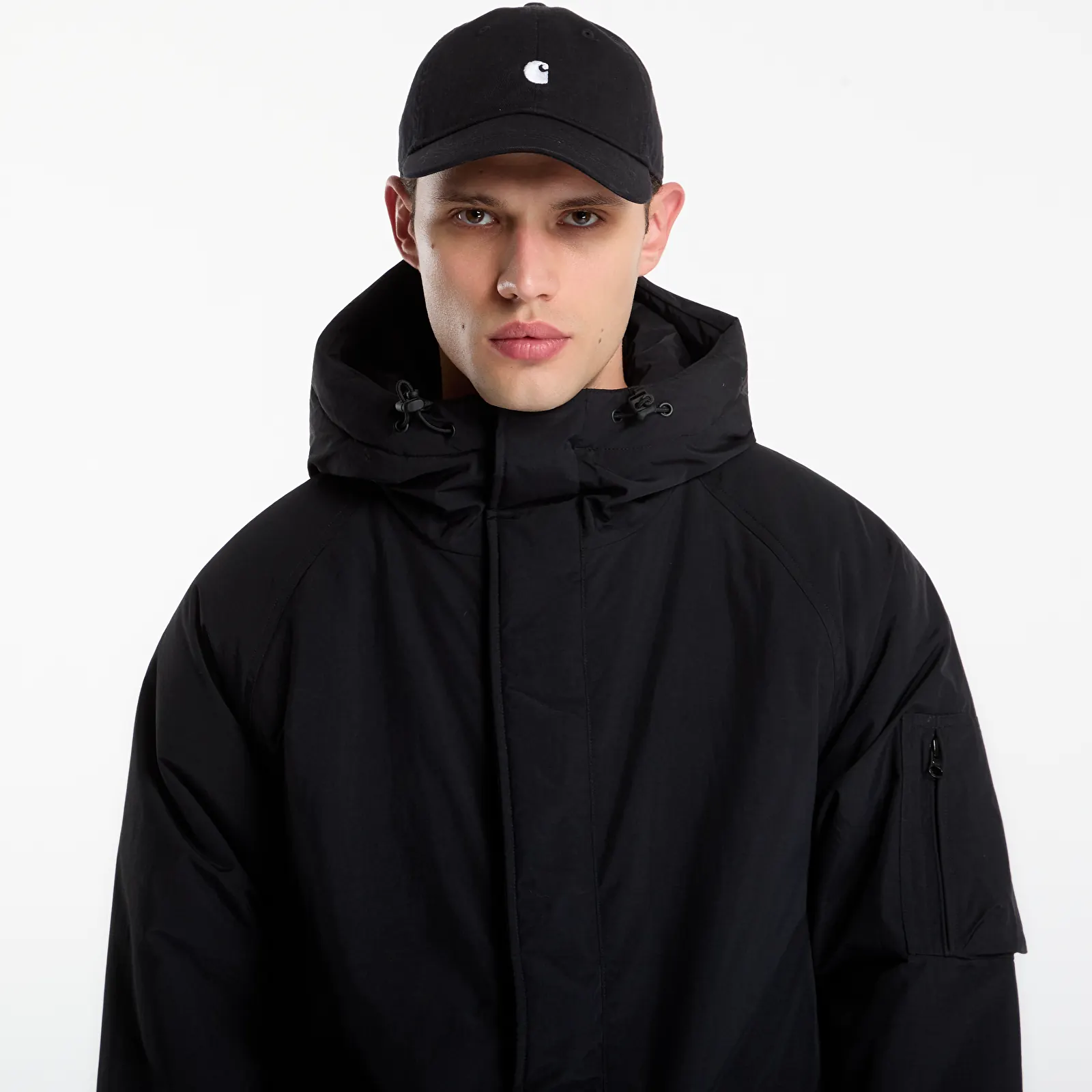 Férfi parkák Carhartt WIP Stanwood Parka Black