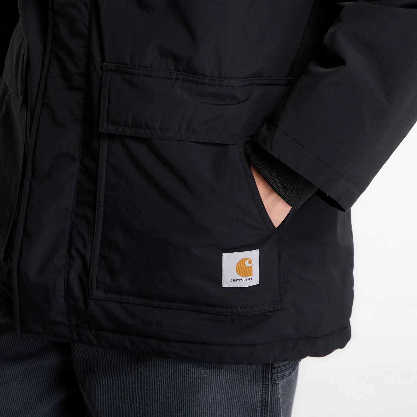 Férfi parkák Carhartt WIP Stanwood Parka Black
