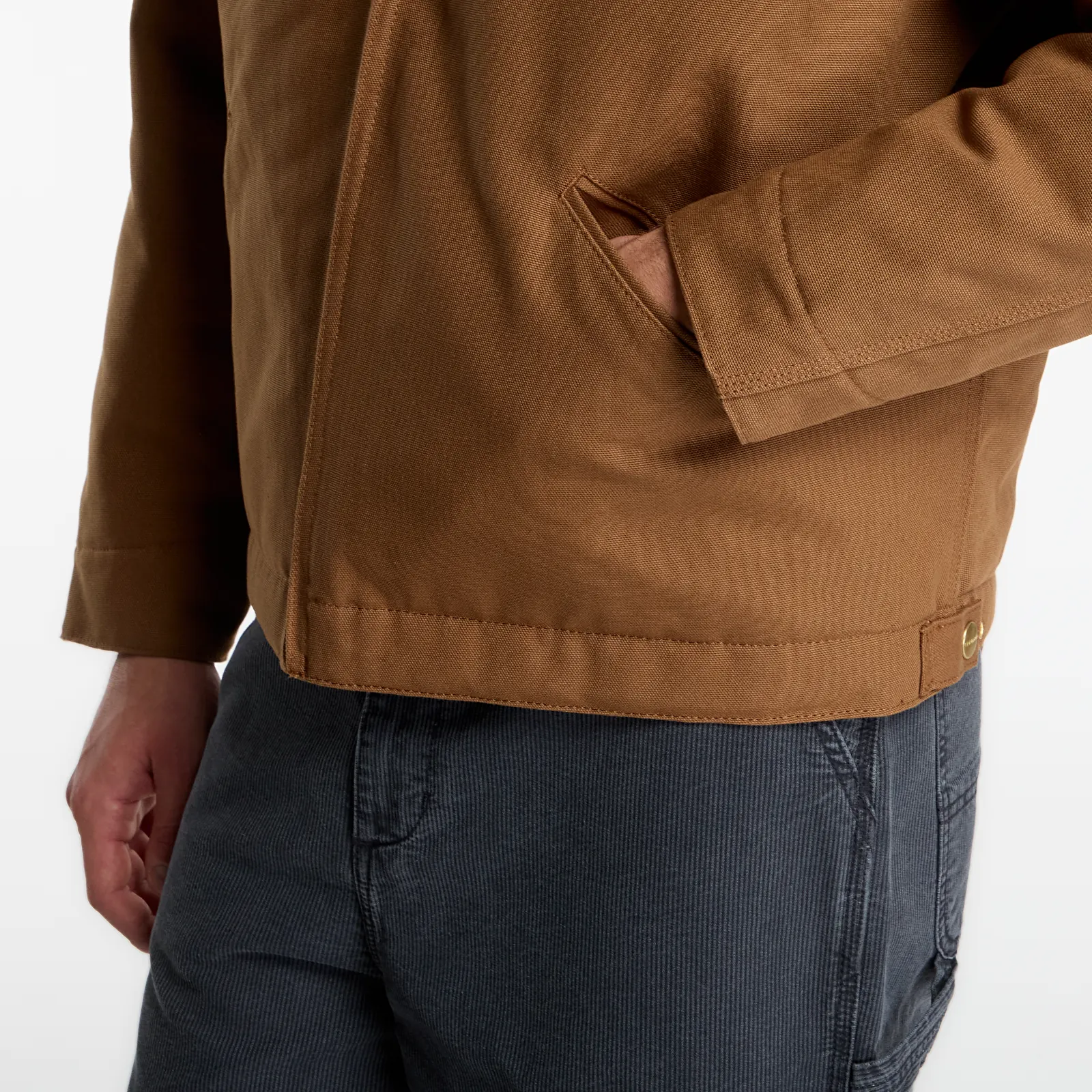 Ανδρικά σακάκια Carhartt WIP OG Detroit Jacket Wip H Brown/ Tobacco UNISEX