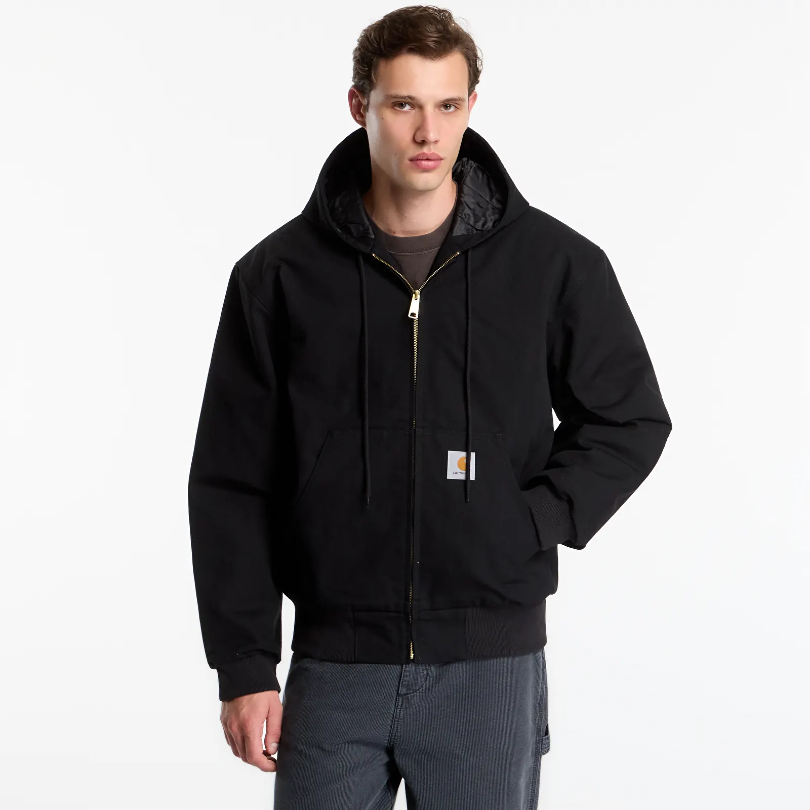 Jakker til mænd Carhartt WIP OG Active Jacket UNISEX Black Rigid