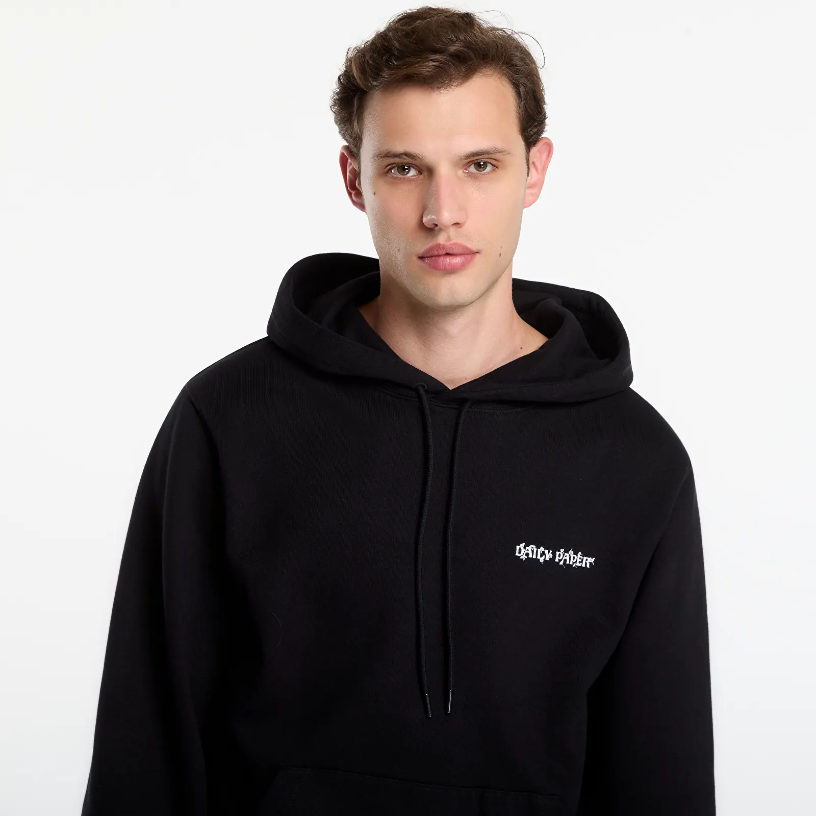 Mikiny Daily Paper Wish Plant Shield Hoodie Black
