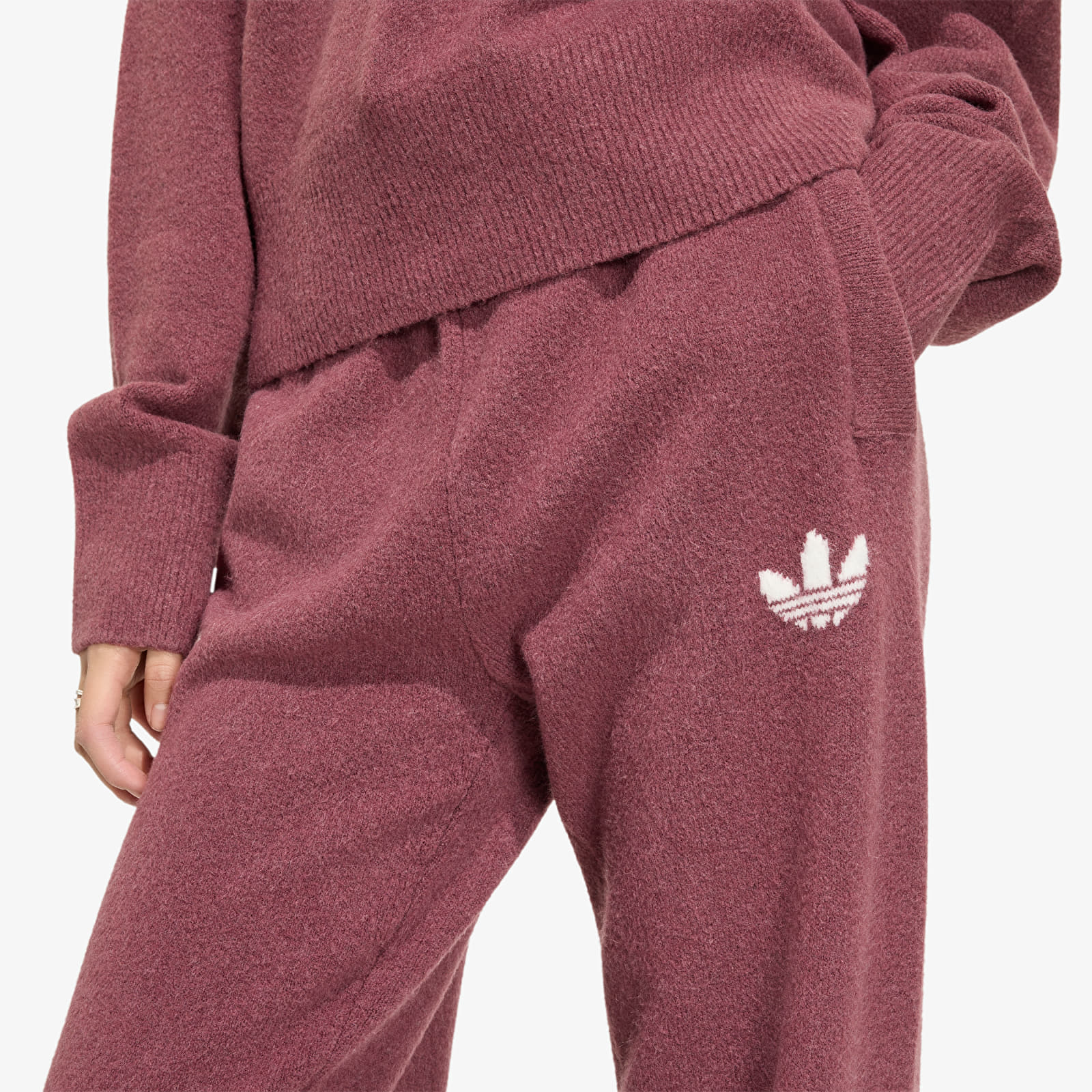Pantalon survêtement adidas Essentials Knit Pants Burgundy
