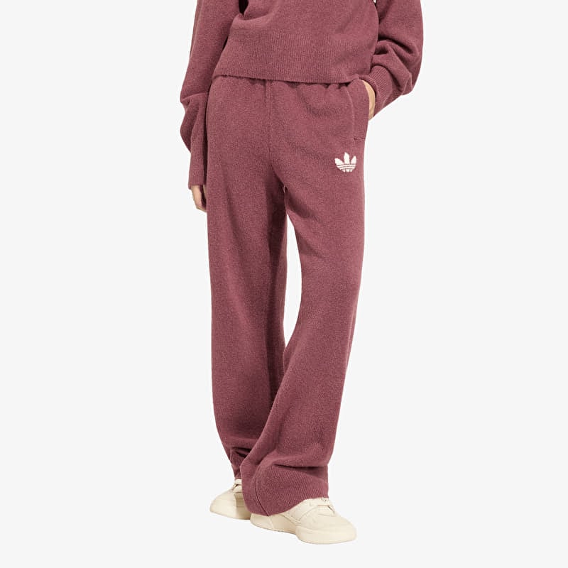 adidas Essentials Knit Pants Burgundy